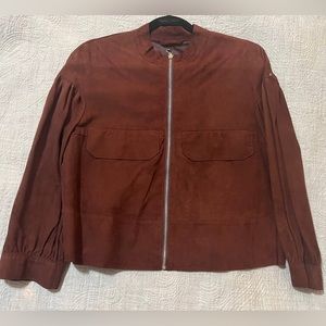 Max Mara suede coat size M, new without tag